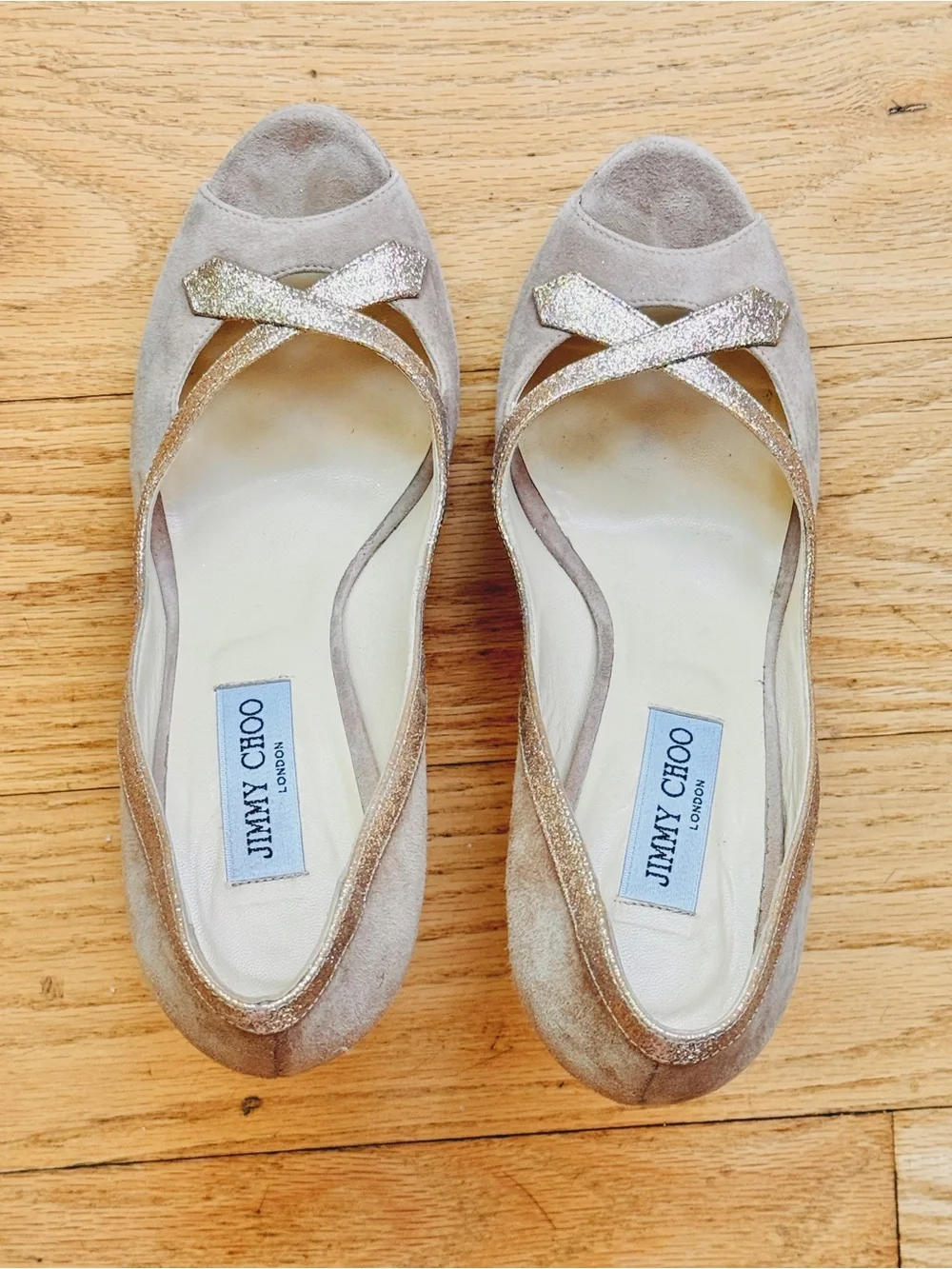 Jimmy Choo vintage suede